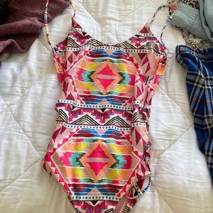 WORN ONCE open back one piece